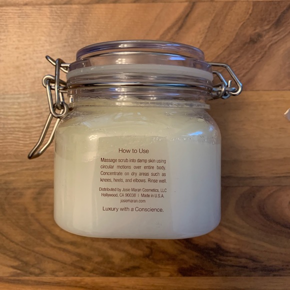 NEW JOSIE MARAN ARGAN SUGAR BALM BODY SCRUB - Picture 10 of 11